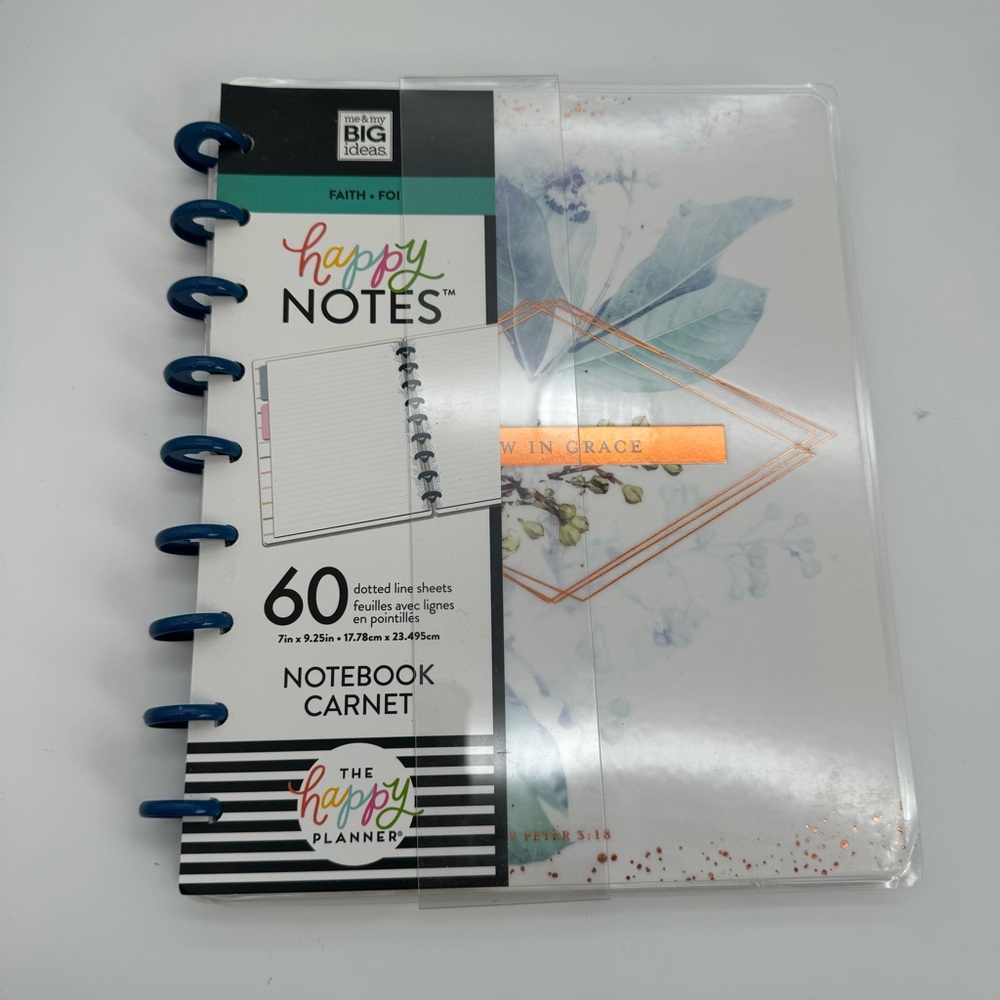 New. Set of 2 The Happy Planner Happy Notes Disc-Bound Notebooks - Picture 6 of 10